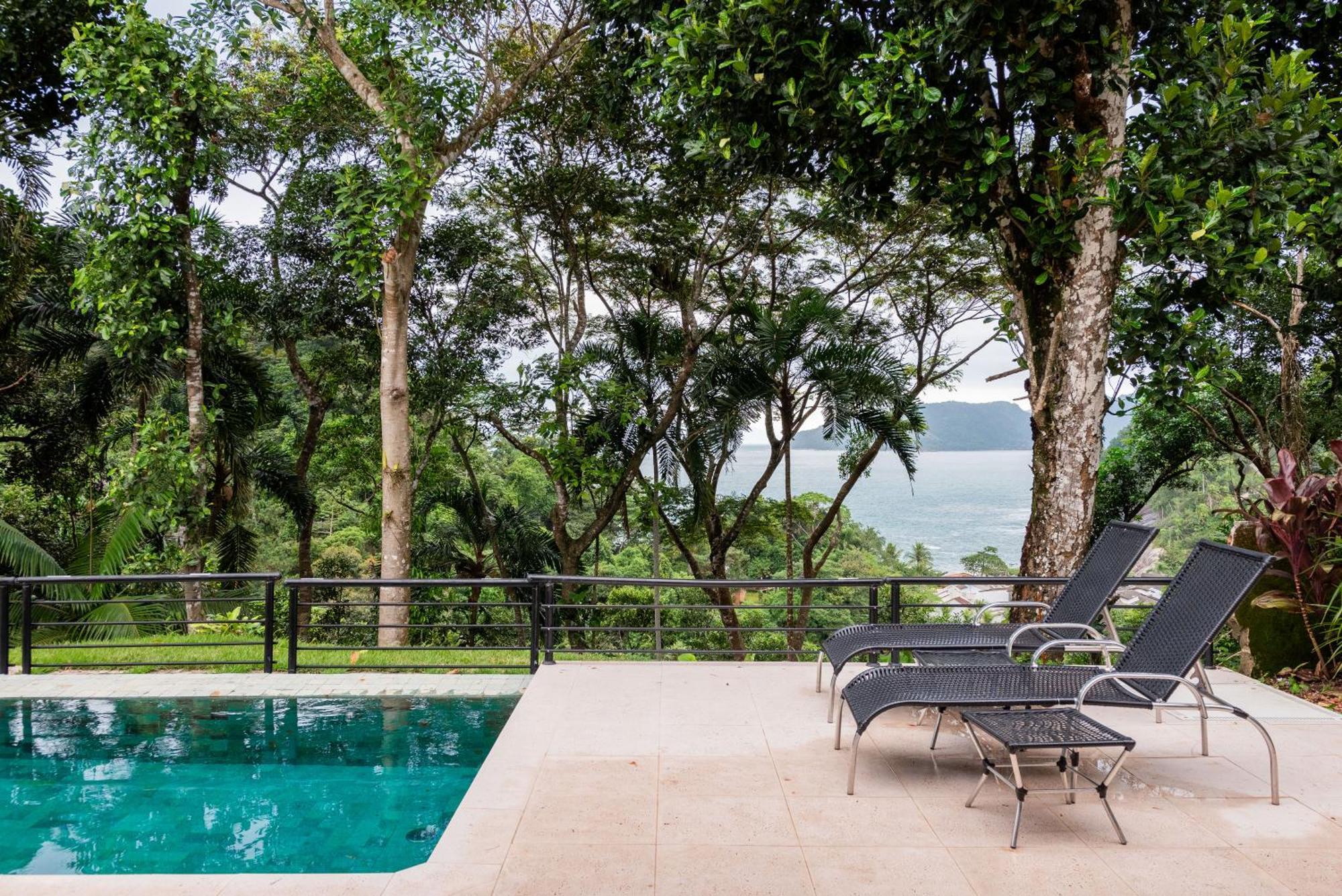Ubud - Casa Com Piscina Privativa E Vista O Mar Em * Ubatuba